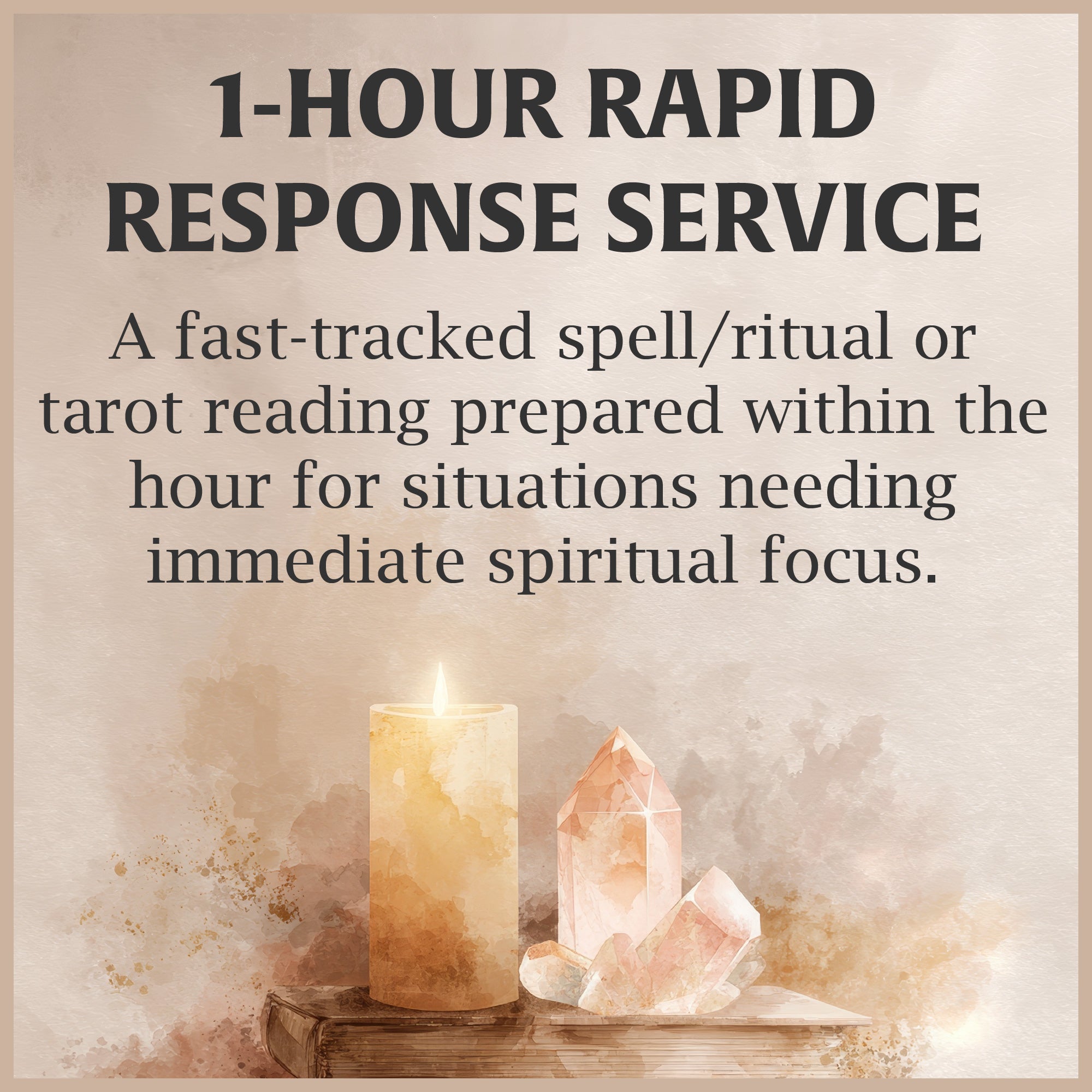 1-Hour Rapid Response Service