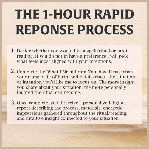 1-Hour Rapid Response Service