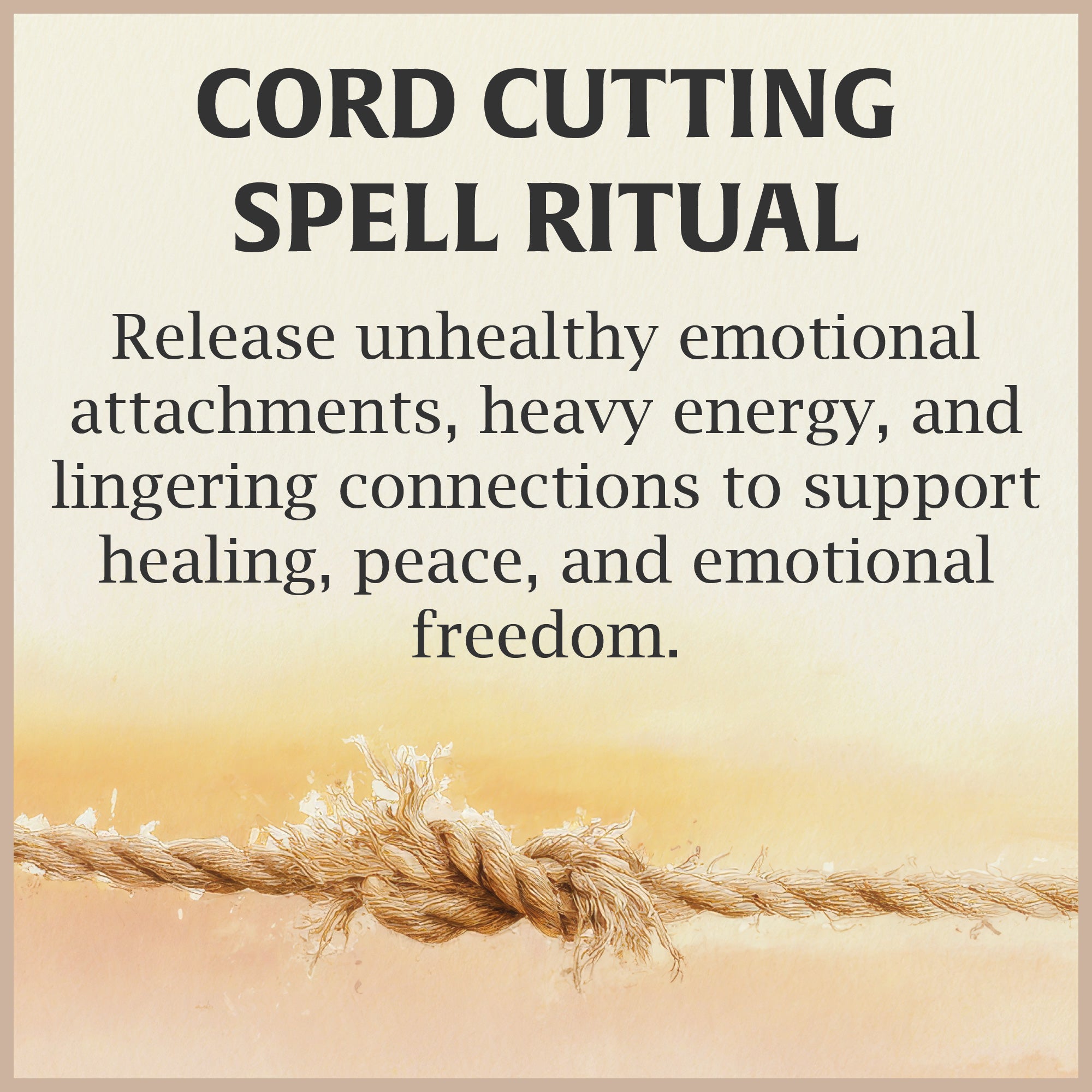 Cord Cutting Ritual