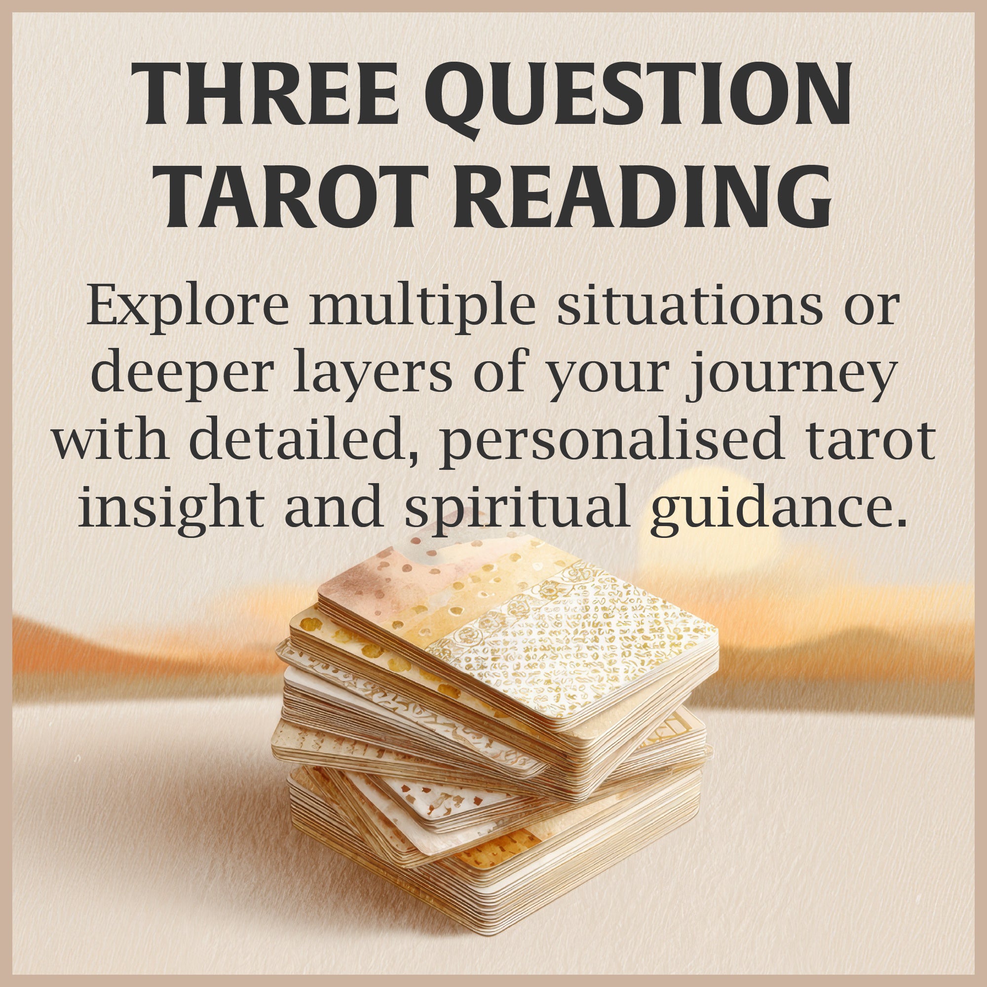 Three Question Tarot Reading