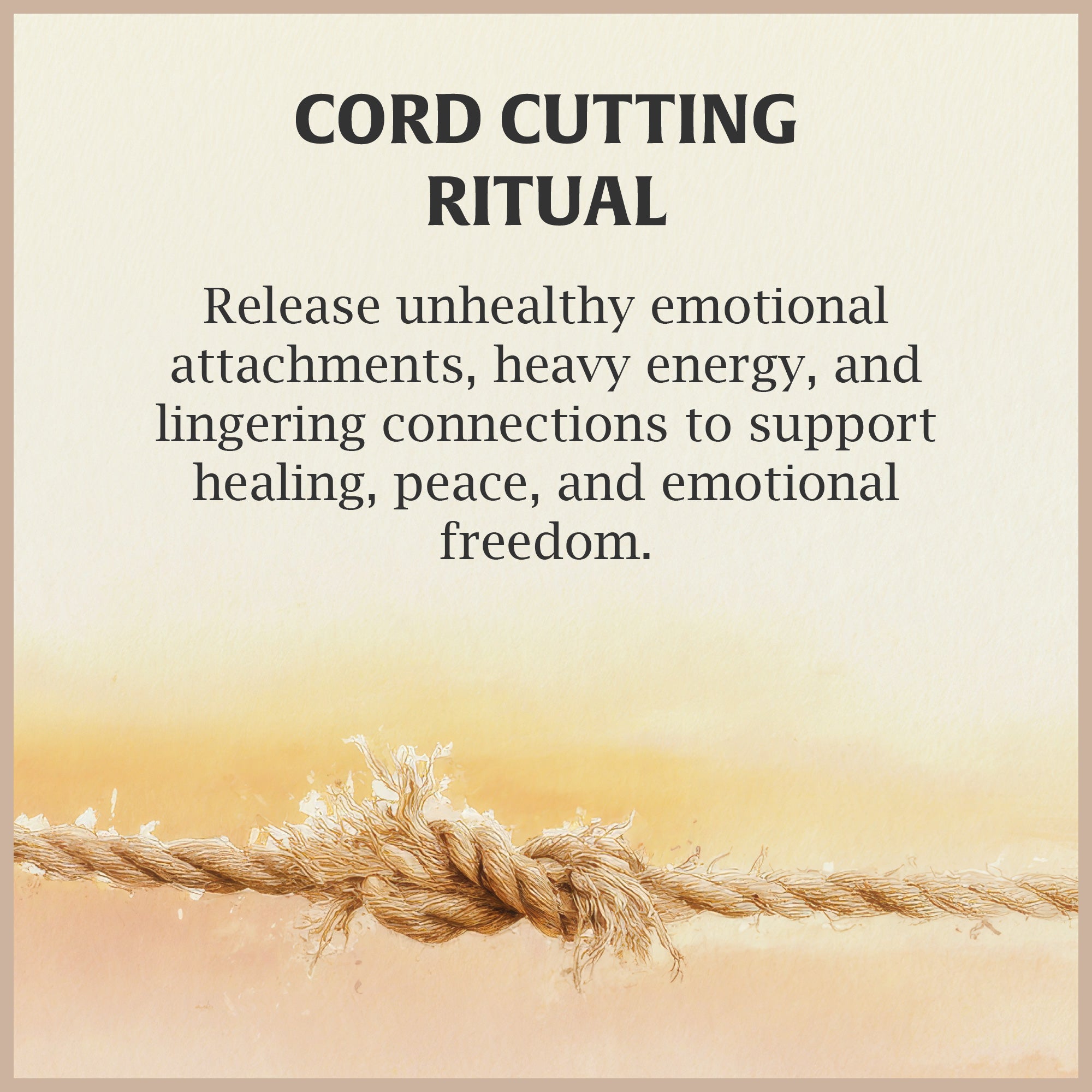Cord Cutting Ritual