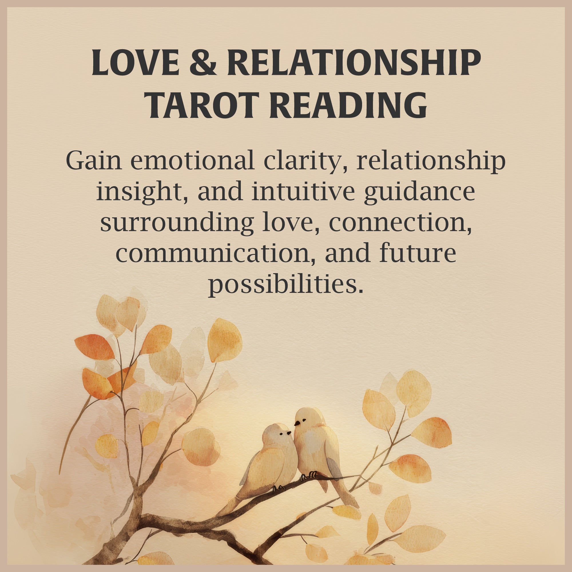 Love & Relationship Tarot Reading